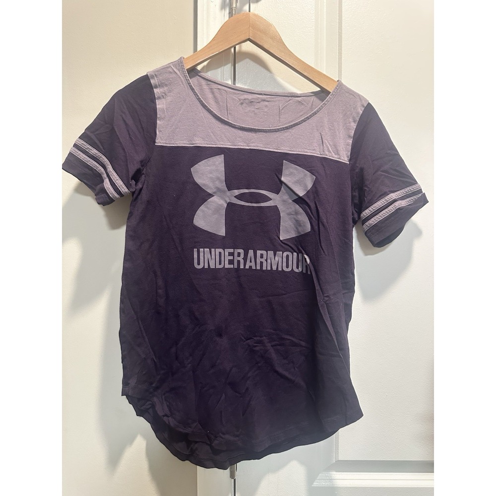 Under Armour‎ Purple Women's Tee Medium
